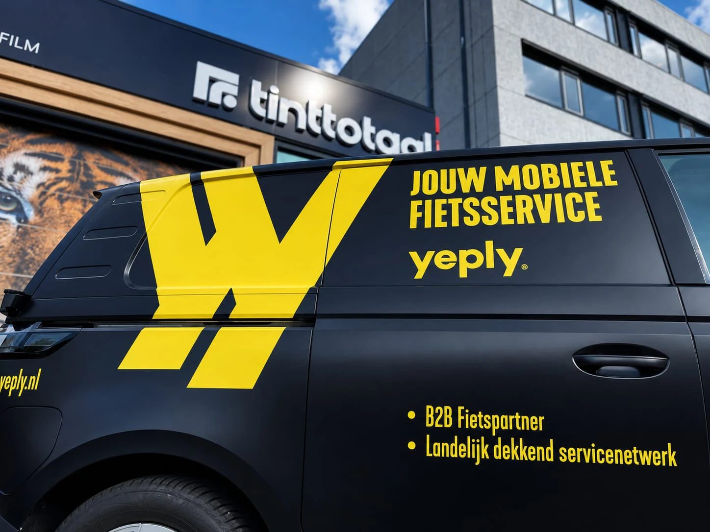 Carwrapping door Tinttotaal