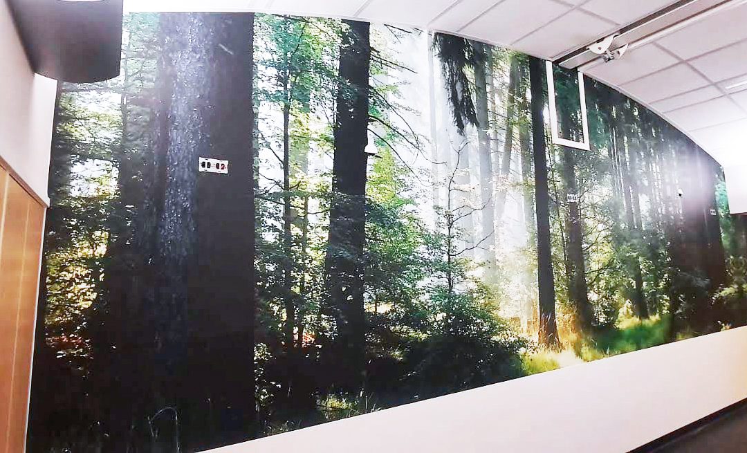 Full colour wall print Amsterdam UMC